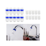 Maxbell 10x Faucet Filter Universal Easy to Install Sink Filter for Bathroom Kitchen 10 Faucet Filter