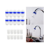 Maxbell 10x Faucet Filter Universal Easy to Install Sink Filter for Bathroom Kitchen 10 Faucet Filter