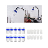 Maxbell 10x Faucet Filter Universal Easy to Install Sink Filter for Bathroom Kitchen 10 Faucet Filter