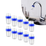 Maxbell 10x Faucet Filter Universal Easy to Install Sink Filter for Bathroom Kitchen 10 Faucet Filter