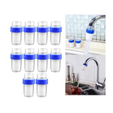 Maxbell 10x Faucet Filter Universal Easy to Install Sink Filter for Bathroom Kitchen 10 Faucet Filter