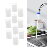 Maxbell 10x Faucet Filter Universal Easy to Install Sink Filter for Bathroom Kitchen 10 filter element
