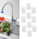 Maxbell 10x Faucet Filter Universal Easy to Install Sink Filter for Bathroom Kitchen 10 filter element