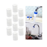 Maxbell 10x Faucet Filter Universal Easy to Install Sink Filter for Bathroom Kitchen 10 filter element