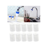 Maxbell 10x Faucet Filter Universal Easy to Install Sink Filter for Bathroom Kitchen 10 filter element