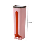 Maxbell Grocery Bag Holder Waterproof Grocery Bag Saver for Restaurant Bathroom Home Pink