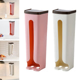 Maxbell Grocery Bag Holder Waterproof Grocery Bag Saver for Restaurant Bathroom Home Pink