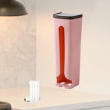 Maxbell Grocery Bag Holder Waterproof Grocery Bag Saver for Restaurant Bathroom Home Pink