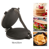 Maxbell DIY Tortilla Maker Bakeware Flour Tortilla Press for Baking Tortillas Crepes 18.5cm