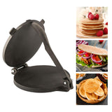 Maxbell DIY Tortilla Maker Bakeware Flour Tortilla Press for Baking Tortillas Crepes 18.5cm