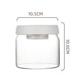 Maxbell Airtight Food Storage Container Vacuum Canister for Candy Grains White 500ml