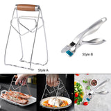 Maxbell Hot Plate Bowl Clips Anti Scalding for Moving Hot Plate or Bowls Cooking Bar Style A