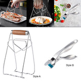 Maxbell Hot Plate Bowl Clips Anti Scalding for Moving Hot Plate or Bowls Cooking Bar Style A