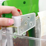 Maxbell 10Pcs Refrigerator Organizer Bins Partition Fridge Storage Container Divider