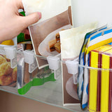 Maxbell 10Pcs Refrigerator Organizer Bins Partition Fridge Storage Container Divider