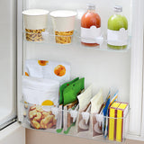 Maxbell 10Pcs Refrigerator Organizer Bins Partition Fridge Storage Container Divider