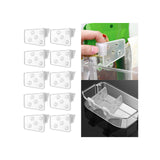 Maxbell 10Pcs Refrigerator Organizer Bins Partition Fridge Storage Container Divider