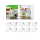 Maxbell 10Pcs Refrigerator Organizer Bins Partition Fridge Storage Container Divider