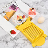 Maxbell Stainless Steel Wire Lightweight Cheese Slicer Cutter for Ham Soft Food Eggs