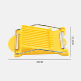 Maxbell Stainless Steel Wire Lightweight Cheese Slicer Cutter for Ham Soft Food Eggs