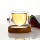Maxbell Glass Tea Cup Drinkware Creative Double Wall Cups for Home Restaurant Office