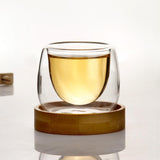 Maxbell Glass Tea Cup Drinkware Creative Double Wall Cups for Home Restaurant Office