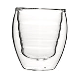 Maxbell 70ml Double Wall Glasses Clear Insulated Mug Drink Mug for Tea Beverage Coffee