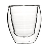 Maxbell 70ml Double Wall Glasses Clear Insulated Mug Drink Mug for Tea Beverage Coffee