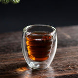 Maxbell 70ml Double Wall Glasses Clear Insulated Mug Drink Mug for Tea Beverage Coffee