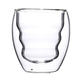 Maxbell Insulated Double Walled Coffee Glass Drinking Glass for Water Espresso Juice
