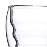 Maxbell Insulated Double Walled Coffee Glass Drinking Glass for Water Espresso Juice
