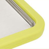 Maxbell DIY Ice Cream Maker Roller Pan Stainless Steel Easy to Clean Yogurts Machine