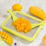 Maxbell DIY Ice Cream Maker Roller Pan Stainless Steel Easy to Clean Yogurts Machine