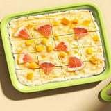 Maxbell DIY Ice Cream Maker Roller Pan Stainless Steel Easy to Clean Yogurts Machine