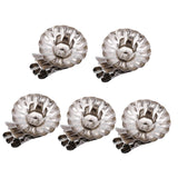 Maxbell 5x Candle Clips Bar Candlestick Holder Clips for Anniversaries Parties Decor