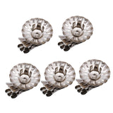 Maxbell 5x Candle Clips Bar Candlestick Holder Clips for Anniversaries Parties Decor