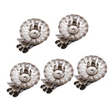 Maxbell 5x Candle Clips Bar Candlestick Holder Clips for Anniversaries Parties Decor
