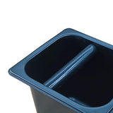 Maxbell Stainless Steel Espresso Knocking Box with Rubber Bar for Coffee Shop Office M