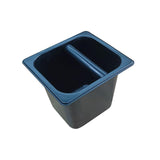 Maxbell Stainless Steel Espresso Knocking Box with Rubber Bar for Coffee Shop Office M