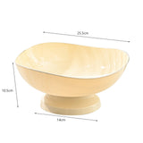 Maxbell Pedestal Fruit Bowl Dessert Display Stand Dish Holder for Home Breads Snacks Cream