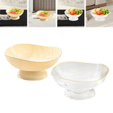 Maxbell Pedestal Fruit Bowl Dessert Display Stand Dish Holder for Home Breads Snacks Cream