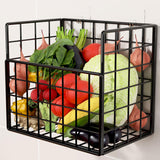 Maxbell Farmhouse Food Storage Mesh Bin for Fruits Vegetables Snacks Bathroom Pantry