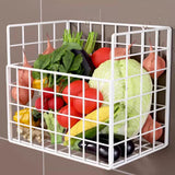 Maxbell Farmhouse Food Storage Mesh Bin for Fruits Vegetables Snacks Bathroom Pantry