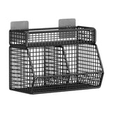 Maxbell Fruit Storage Basket Wall Mounted Hanging Kitchen Basket for Kitchen Closet