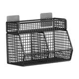 Maxbell Fruit Storage Basket Wall Mounted Hanging Kitchen Basket for Kitchen Closet