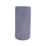 Maxbell Microfiber Cleaning Cloth Microfiber Towels Roll for Housheold Bar Tableware Blue