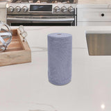 Maxbell Microfiber Cleaning Cloth Microfiber Towels Roll for Housheold Bar Tableware Blue