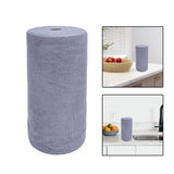 Maxbell Microfiber Cleaning Cloth Microfiber Towels Roll for Housheold Bar Tableware Blue