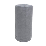 Maxbell Microfiber Cleaning Cloth Microfiber Towels Roll for Housheold Bar Tableware Gray