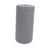 Maxbell Microfiber Cleaning Cloth Microfiber Towels Roll for Housheold Bar Tableware Gray